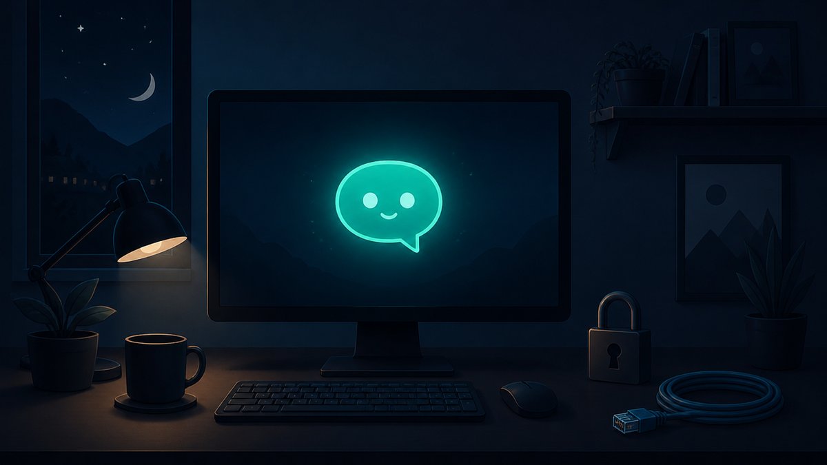 AI running locally on a Windows PC — nothing leaves the machine
