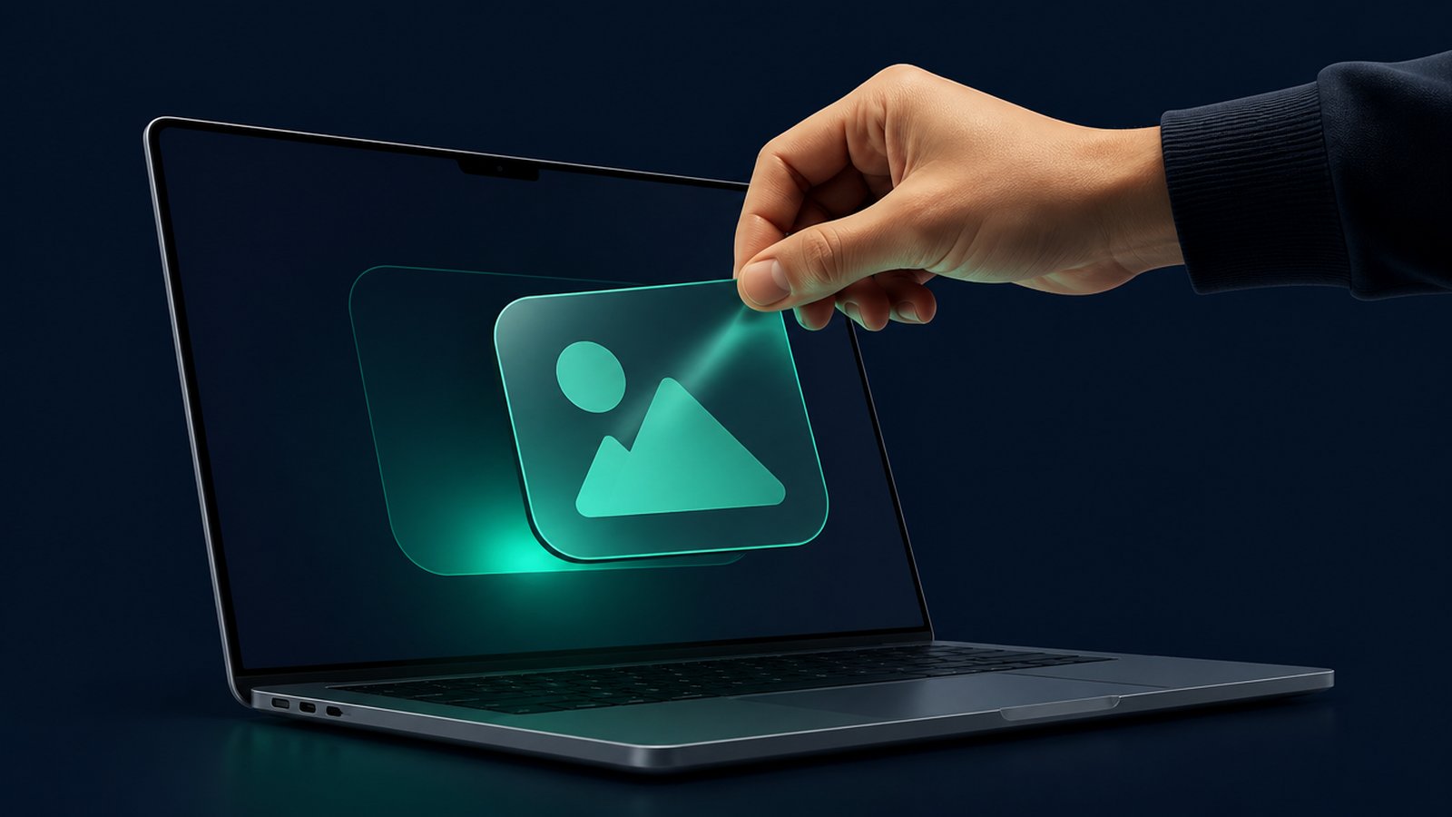 Dell laptop with the SupportAssist app being uninstalled